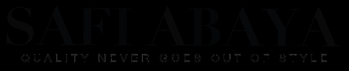 SAFI ABAYA — Quality Never Goes Out of Style